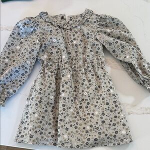 Floral Long Sleeve Dress girls 2T Pehr